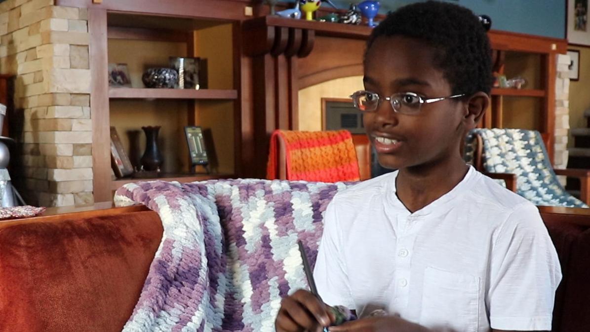 11-year-old crochet prodigy Jonah Larson of La Crosse reaches new level of fame, signs book deal and national partnerships